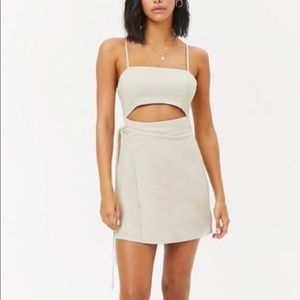 Forever 21 Tan Wrap Sundress